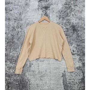 MATE the Label Beige Long Sleeve Tee